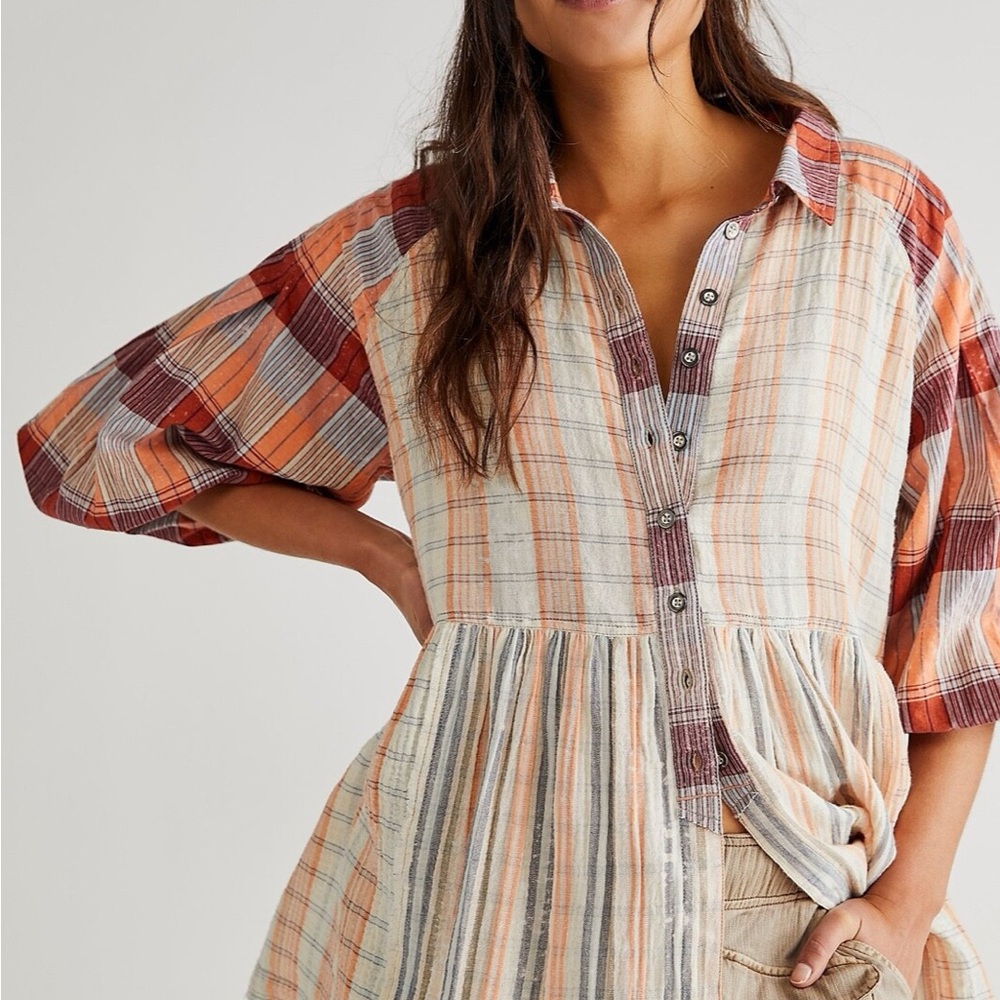 Free People Retro Sunshine Bay Top